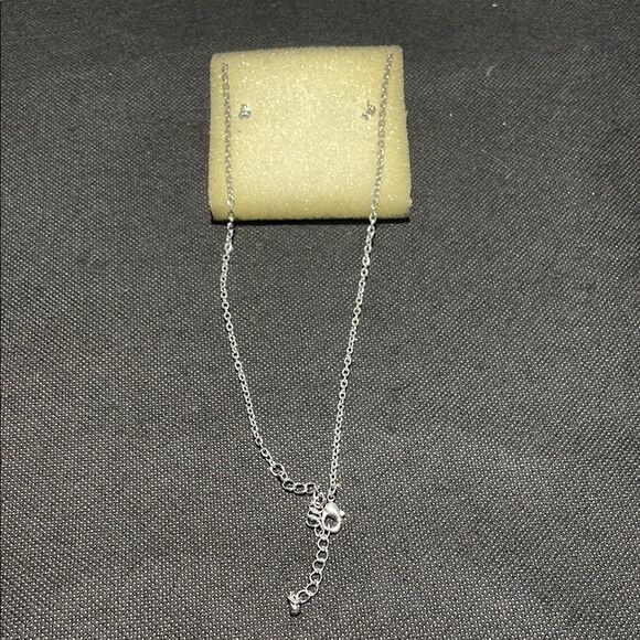 Silver Heart Jewelry Set - Picture 3 of 5